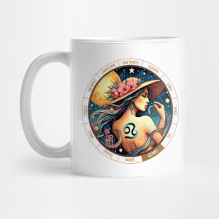 ZODIAC Cancer - Astrological CANCER - CANCER - ZODIAC sign - Van Gogh style - 4 Mug